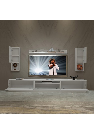 Decoraktiv Trendstyle 270da Mdf Tv Ünitesi Tv Sehpası Beyaz