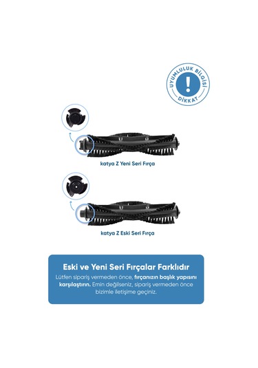 Yeni Seri Fırça Seti Katya Z Uyumlu 8687506161999