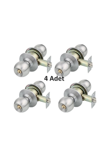 Amerikan kapı kilidi Topuzlu kilit 4 adet