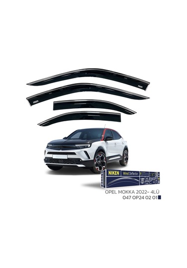 Opel Mokka Kromlu Cam Rüzgarlığı Niken 2022+ Sonrası Uyumlu