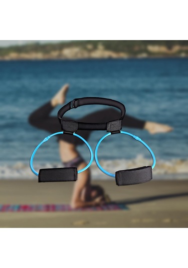 Dolıty Fitness Ganimet Eğitim Bandı Ayarlanabilir Bel Mavi Mavi