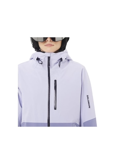 Salomon Salomon Highland Kadın Mor Kayak Ceketi 6221 Mor