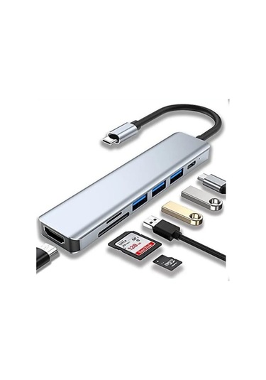 Büro Ev Ofis Cihazları İçin Usbc-7port Connector