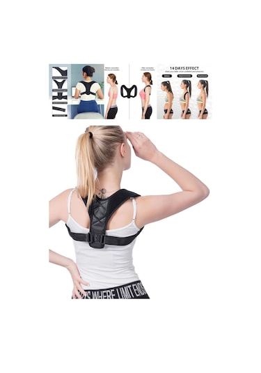 Ankaflex Dik Duruş Kamburluk Önleyici Sırt Omuz Bel Destek Korsesi