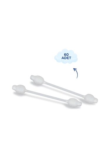 Emniyetli Kulak Temizleme Çubuğu Seti (60x6 360 Adet)