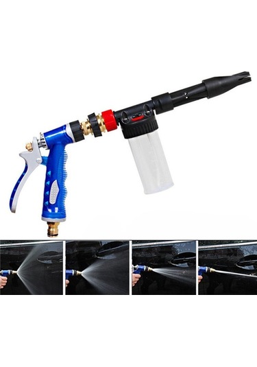Sones Köpük Pot Araba Yıkama Su Tabancası Bahçe Su Tabancası Yüksek Basınçlı Uzatılmış Köpük Püskürtme Tabancası