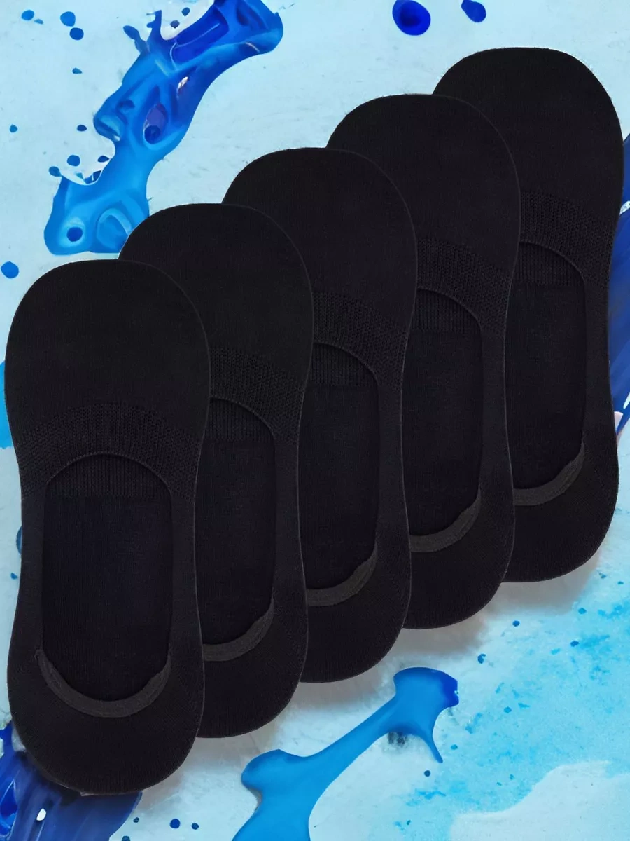 Turkan. 5 Çift Siyah Pamuklu Patik 162601724 Siyah