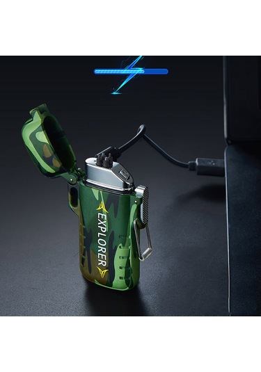 Şarj Edilebilir Usb Çakmak Çok Renkli