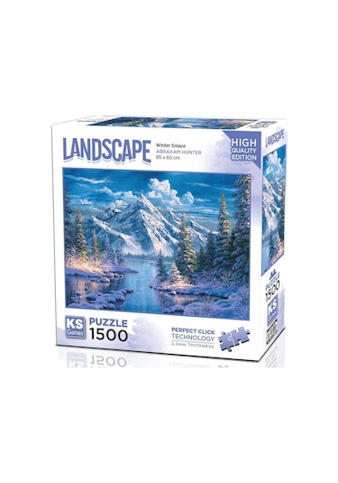 Ks Games 1500 Parça Dağ Ve Donmuş Göl Puzzle