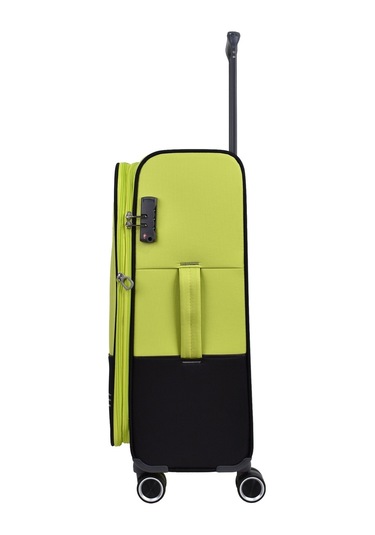 Pierre Cardin Ultra Light Hafif Lüx Kumaş Orta Boy Valiz Yeşil Pc8200 Yeşil