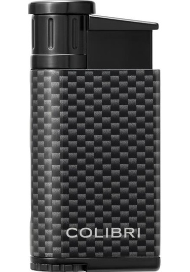 Evo Tek Torch Pürmüz Siyah Karbonfiber Puro Çakmağı