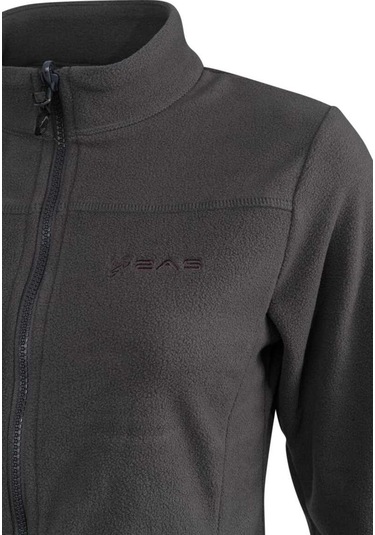 2as Cara Kadın Tam Fermuarlı İnce Polar Sweatshırt Lila