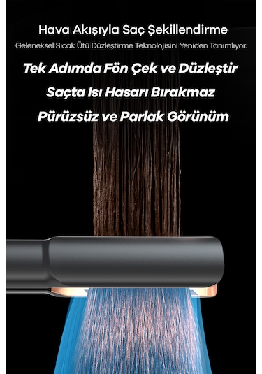 Veryfit Airstrait Yüksek Hızlı Hava Üflemeli Saç Düzleştirici