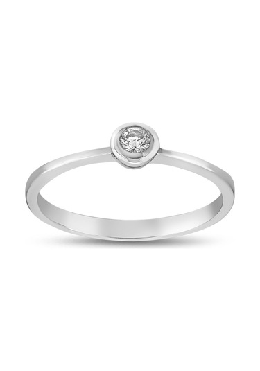 Ariş 0.08 Karat Pırlantalı Trend Yüzük