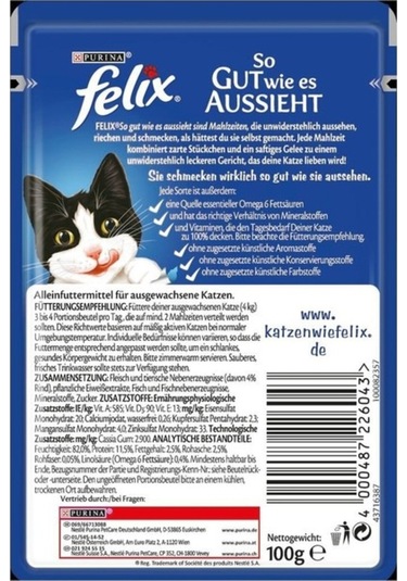 Sığır Etli Pouch Yaş Kedi Maması 85 Gr X 5 Adet
