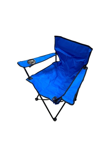 Rejisör Çantalı Kamp Piknik Sandalyesi Mavi