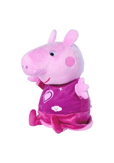 Peppa Pig Işıklı Ve Sesli İyi Geceler Peppa Peluş Pembe