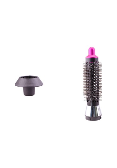 Xurunkeji 20mm Silindir Tarak Laifen Saç Kurutma Makinesi Rüzgar Başlığı Aksesuarları Hava Nozulu Aksesuarları Gül Kırmızı