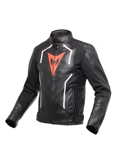 Combat Deri Korumalı Motosiklet Montu