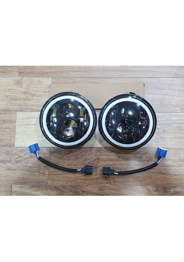 Ducki 7Inc Led Far - Çift (Gündüz Farı+Sinyal+Kısa +Uzun) Ledli