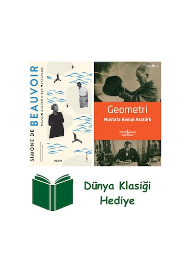 Nelson Algren'e Aşk Mektupları + Geometri + Dünya Klasiği Hediye