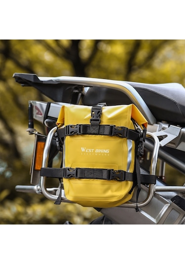 Hallow West Bıkıng Motosiklet Koruma Çantası Sarı