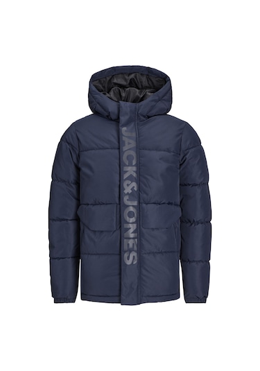Jack&jones Kapüşonlu Lacivert Erkek Çocuk Mont 12246122 001