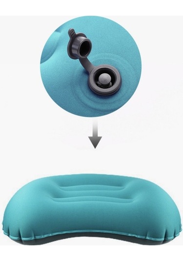 Maoyaya Açık Hava Kamp Şişme Yastık Gri - Portatif Ve Konforlu Gri