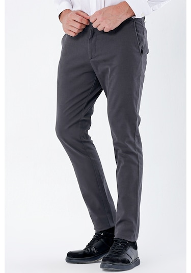 Koyu Antrasit Armürlü %100 Pamuk Yan Cepli Slim Fit Dar Kesim Casual Pantolon 1003235117-koyu Antrasit Koyu Antrasit Koyu Antrasit Armürlü %100 Pamuk Yan Cepli Slim Fit Dar Kesim Casual Pantolon 1003235117-koyu Antrasit Koyu Antrasit