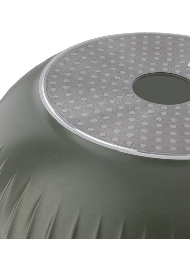 Madame Coco Freya Wok Tava - Yeşil - 30 CM