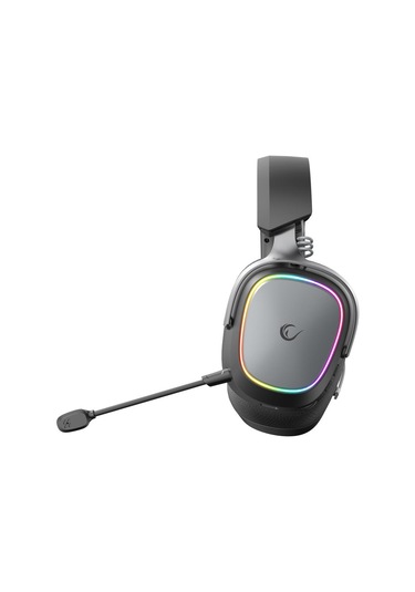 Rampage Retsu Siyah/gri Kablosuz 2.4g+ Bluetooth Kumaş Ve Deri Protein Earpad Mikrofonlu Oyuncu Kulaklığı