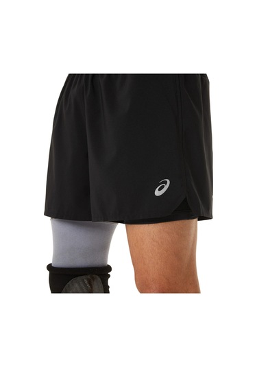 Asics ROAD 2-N-1 5IN SHORT Siyah Erkek Şort 2011C388-002