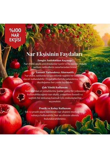 Mim and More Nar Ekşisi 250 ML