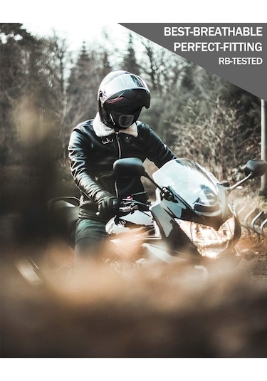 Rockbros Kış Kar Maskesi - Yüz Maskesi Nefes Alabili - Bisiklet, Siyah