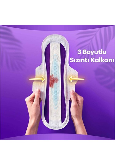 Orkid Platinum Ultra Gece Hijyenik Ped 10'lu