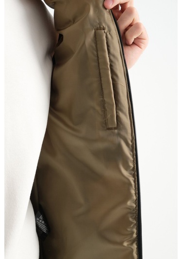 Shooter Sportswear Erkek Parlak Yelek Luxe Bej Haki