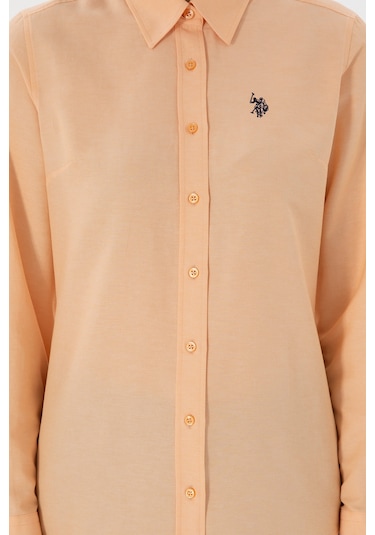 U.s. Polo Assn. Kadın Kavun Gömlek Basic 50307726-vr202 Kavun