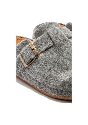 Twigy Tuana Kadın,Garson Boy Ev Terliği Füme 36/40 AA0192 Füme