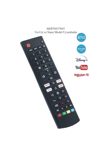 Lg Led Tv Kumanda AKB76037605 Un-Up ve Nano Model Uyumlu