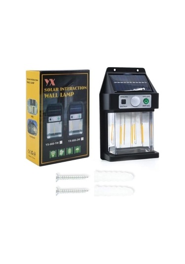 Güneş Enerjili Hareket Sensörlü Duvar Lambası Diğer