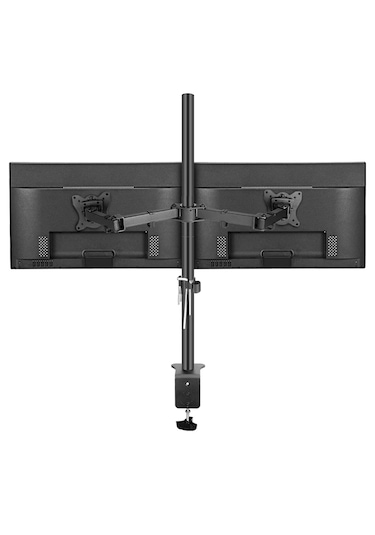 Monozone 2li Çift Kol Monitör Tutucu Led Tv Full Hareketli Çelik