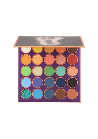 Hangfox 25 Renkli Göz Farı Paleti - Parlak Pırlanta, Abş Malzemesi, Üniversite/cosplay Makyajı - Tip A