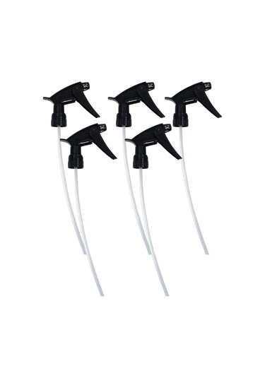 Fısfıs Sprey Başlığı - Siyah Fısfıs Triger Sprey Başlık 5 Adet