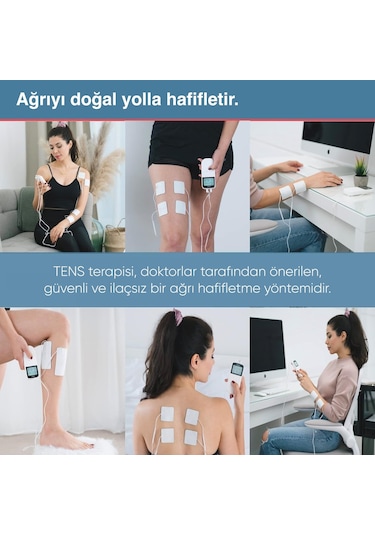 Acura Ac-933 Çift Kanallı, 50 Programlı Profesyonel Tens Cihazı