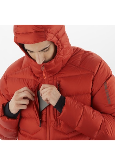 Salomon Elıxır Ultra Down Erkek Outdoor Montu Cherry Tomato Lc2292100 Kırmızı