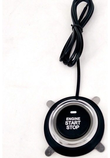 Prestigegoods Araba Suv Anahtarı Anahtarsız Giriş Motor Çalıştırma Siyah 9'lu Set