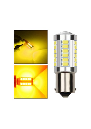 Homyl 1156 Fren Ampulü 6000k Arka Lambalar Için Sarı-ışık