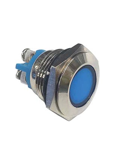 16 Mm Sinyal Lambası Ip67 24v Yeşil