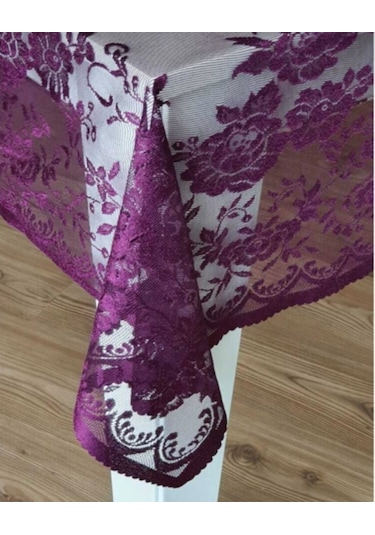 Örme Tül Masa Örtüsü 160X220Cm (287225738)