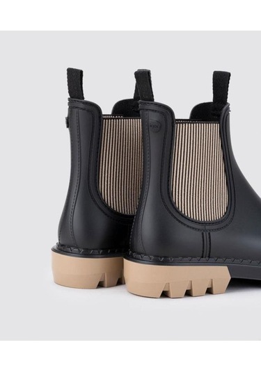 Igor W10317-004 Rock Bıcolar Kadın Bot Siyah Bej 36-41 001